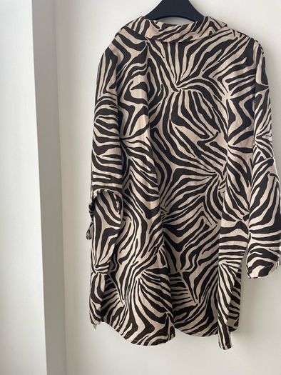 Monsoon Animal print top size 16 New