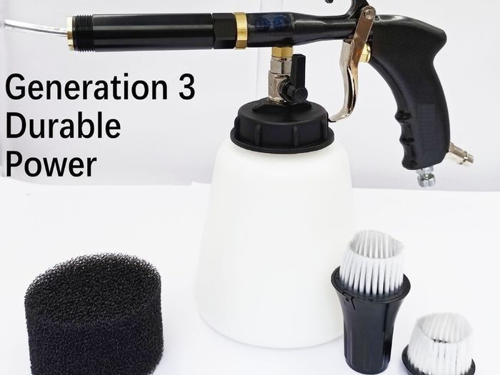 Tornado Gun for car interior wash TORNADOR with Vacuum Adapter