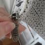 Light Grey Weird Fish Zip up Cardigan size Large Image 5