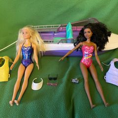 Barbie boat