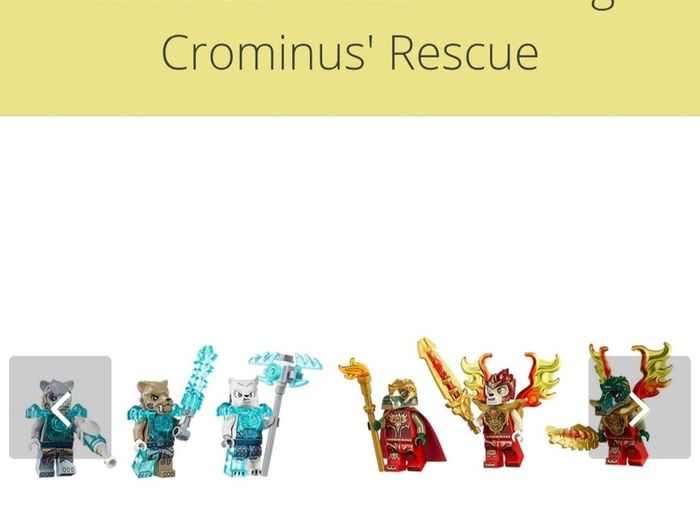 80 Euro Each!! - Lego Legends of Chima - Retired Sets