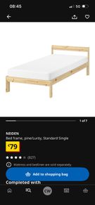 bed and matress