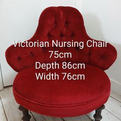 Victorian Nursing Chair