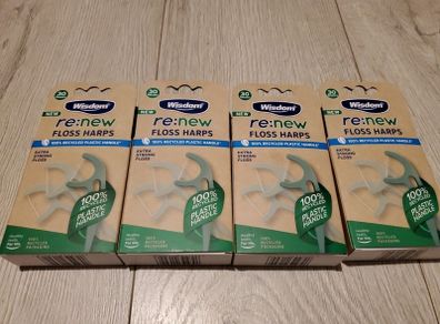 Dental floss harps