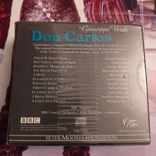 Giuseppe Verdi  - Don Carlos boxset