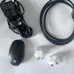 Charger + HDMI Cable + HP Mouse
