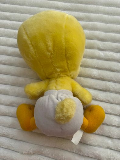 Vintage 2001 Tweety Pie Warner Bros Studio Store approx. 12" Plush Toy Looney Tunes Used Dirty Please see pictures