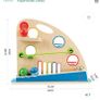 Hape Roller Derby Toy Wooden Marble Racing Toddler Montessori Educational Image 5