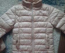Dusky pink girls jacket NEXT size 7 years