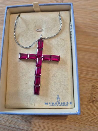 Newbridge silver crucifix pendant