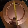 Gold/copper coloured metal plate charges Image 5