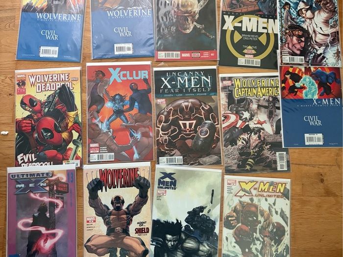 comics x 14 marvel x-men wolverine