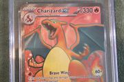 Pokemon Charizard ex 183/165 Sv: Scarlet &amp; Violet 151 Full Art Holo
