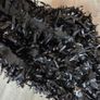 Black decorating tinsel, 23 meters Image 4