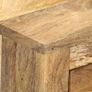 Bedside Cabinet 65x35x60 cm Solid Mango Wood Image 5