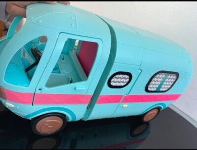 LOL OMG Surprise Doll Blue Party Pool Fashion Camper Van Large Toy 23"