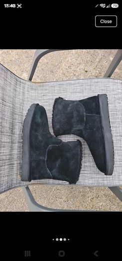 Genuine UGG classic zip it mini boot