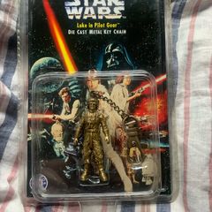 Placo Toys Star Wars Han Solo 1997 Die Cast Metal Key Chain Figure (B19)