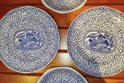 William Adams Chinese bird pattern plates