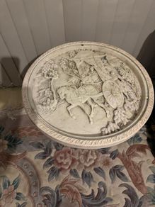 Vintage mid century Chinese side table
