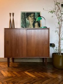 Mid century teak cabinet Swedish Danish