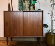 Mid century teak cabinet Swedish Danish