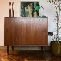 Mid century teak cabinet Swedish Danish