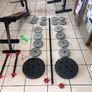 Weight Bench With Leg Developer Attachment, Ab Bench, Barbell, Dumbbell, 50kg Weights. Image 2