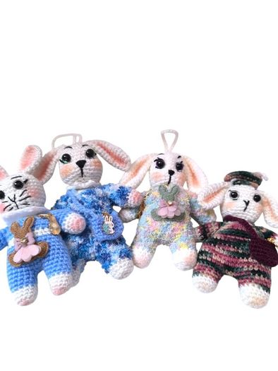 Handmade Easter Bunny in Gift Box,Cute Personalised Bunny, Perfect Gift