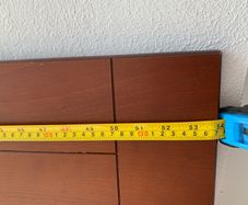 double bed head board