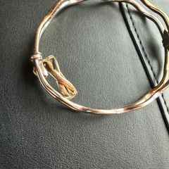 Gold 9k bracelet and ring