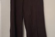 Dark brown trousers by Mango
