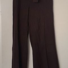 Dark brown trousers by Mango