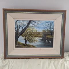 Oil on board picture by Irish artist Prue Anderson