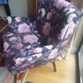 Mario Chepstow Red Lounge Chair Image 3