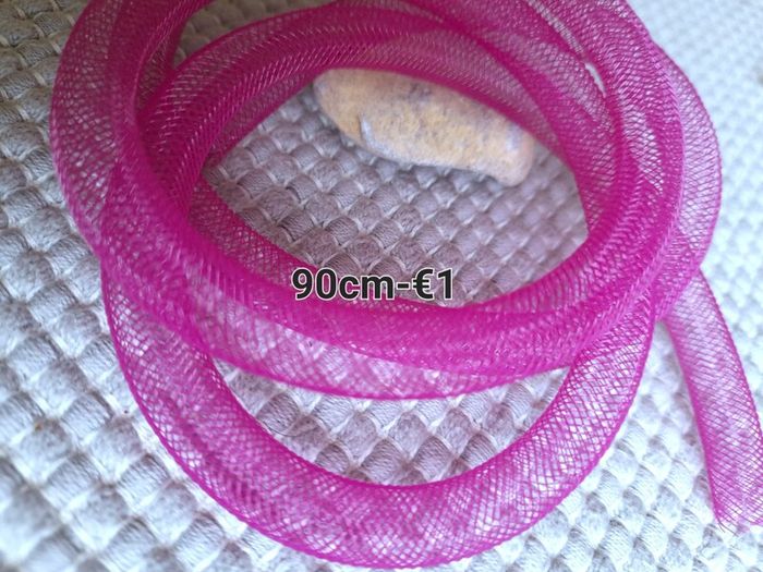 Craft jewellery nylon mesh tubing 8mm