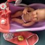 Baby Doll Bath with Pump Tap Image 2