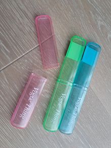 NEW 3 x Toothbrush Case Travel Cover
