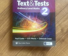 Text and test 2 ordinary level junior cert maths book