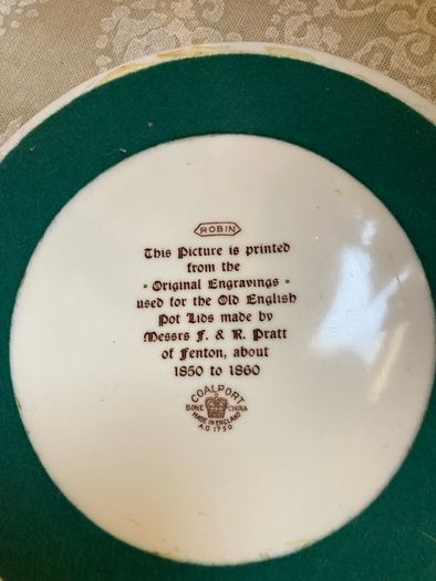 Vintage Coalport  pot pads