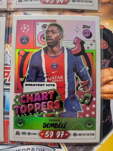 Chart Toppers (Limited Edition Set) Topps Match Attax 20th Anniversary 2026/27