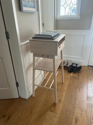 Wooden standing desk