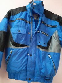 warm padded jacket S with hood