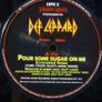Def Leppard limited edition 12 inch single pour some sugar on me original 1987 vinyl record in near mint condition Image 3