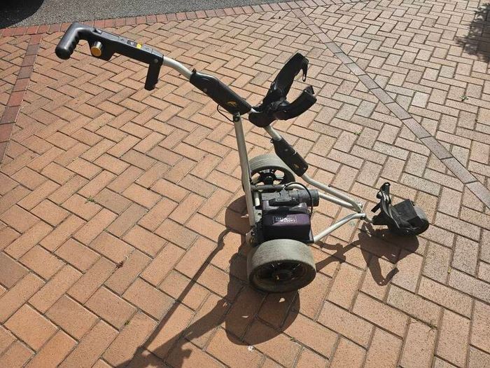 Powakaddy electric golf trolley