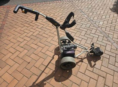 Powakaddy electric golf trolley