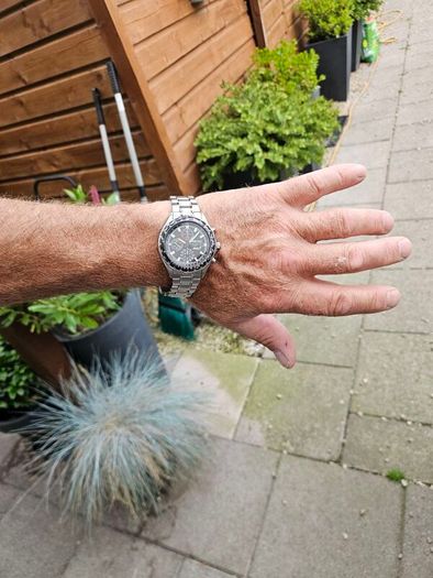 Watch Seiko "ANA" Pilot Chronograph.