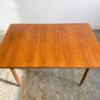 Danish Mid Century Teak Extending Dining Table & 4 Chairs Image 5