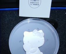 France 10 Euro Silver (.999) Proof Coin 2024 - Hello Kitty Shape - Hello Kitty