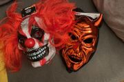 2 new adult Halloween Masks